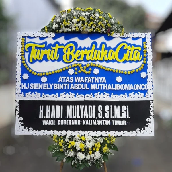 Karangan Bunga Duka Cita